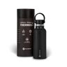 Garrafa Térmica GT Thermos Inox 500 ml para Bebidas Quentes ou Frias e Tampa com Alça - Preta | GT G - 2