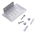 Ver imagem 5 de Saboneteira Luxo Banheiro Porta Sabonete Aço Inox 304 Cor Prata Brinovar