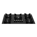 Ver imagem 3 de Fogão Cooktop 5q Tripla Chama Infinity Gás Mesa Vidro Preto Fischer Bivolt