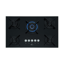 Ver imagem 2 de Fogão Cooktop 5q Tripla Chama Infinity Gás Mesa Vidro Preto Fischer Bivolt