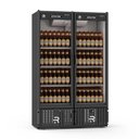 Ver imagem 1 de Visa Cooler Extra Frio 2 Portas Preto/branco Porta de Vidro Aquecido Vcef2p 220v - Refrimate