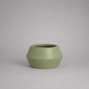 Ver imagem 1 de Cachepot Sollievo Grande Vaso Decorativo de Cerâmica para Sala e Mesa Pistache