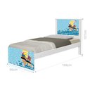 Ver imagem 2 de Cama Solteiro Ursinho Pirata com Colchão
