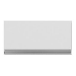 Armário Aéreo Geladeira 60cm 1 Porta Basculante Andréia Branco - Ajl Móveis - 3