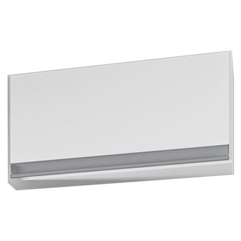 Armário Aéreo Geladeira 60cm 1 Porta Basculante Andréia Branco - Ajl Móveis