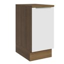 Ver imagem 1 de Balcão 40 cm 1 Porta Rustic/Branco Veludo Lux Madesa