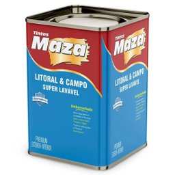Tinta Acrílico Litoral e Campo Branco 18L - MAZA - 1