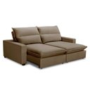 Ver imagem 2 de Sofa Retratil Reclinavel 2 Lugares 2m Andreza Veludo Lansof