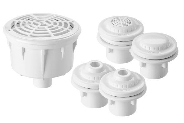Kit Completo Dispositivos Com Ralo Pequeno Piscina De Vinil - 1