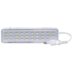 Luminária de Emergência com 30 LEDS - Bivolt - 2W - Intelbras LEA 30 - 1