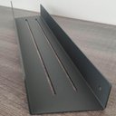 Ver imagem 5 de Suporte Porta Shampoo Prateleira para Banheiro Grafite 42cm Schmitt