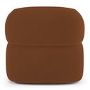 Ver mais imagens de Kit 02 Poltronas Orgânicas Giratória Living Glee Veludo Terracota - Desk Design