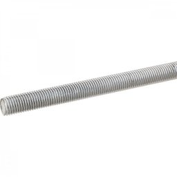 Barra roscada zincada branca 3/4" NC Vonder - 1