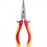 Alicate bico meia-cana reto 6" VDE Vonder - 3