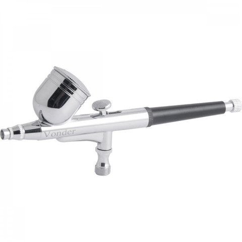 Aerógrafo com acessórios 13 peças Vonder