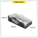 Ver imagem 3 de Cama Carro Compacta Juvenil Blue