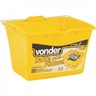 Balde/caçamba para pintura 15 L amarelo Vonder - 1