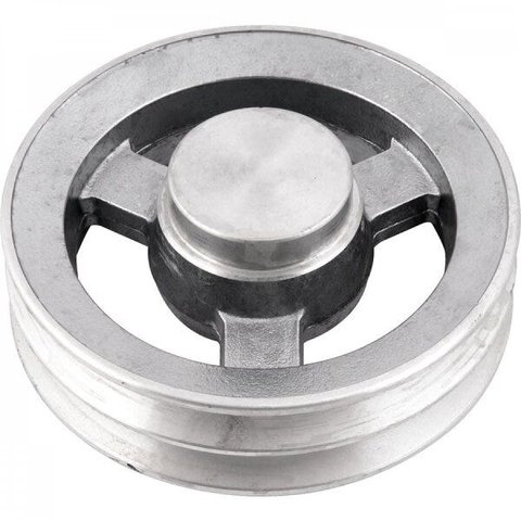 Polia de alumínio 2 canais A - 130 mm Vonder