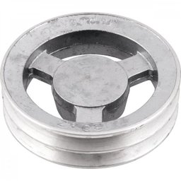 Polia de alumínio 2 canais A - 130 mm Vonder - 2