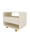 Ver imagem 6 de Conjunto Cabeceira Box Regulável com Duas Mesas LED Niara Cor:Off White