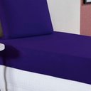 Ver imagem 3 de Jogo de Cama Solteiro Nobre 2 Peças Lençol com Elástico de 30cm de Altura Malha 100% Algodão -