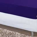 Ver imagem 2 de Jogo de Cama Solteiro Nobre 2 Peças Lençol com Elástico de 30cm de Altura Malha 100% Algodão -
