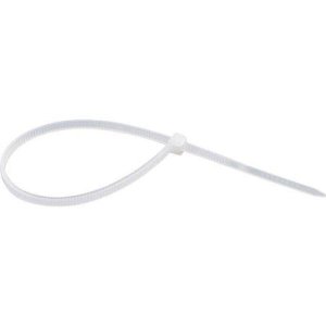 Abraçadeira de nylon branca 400 mm x 48 mm Nove54