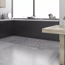 Ver imagem 4 de Tapete Passadeira Capacho Emborrachada Antiderrap. 0,65x1,00 Textura Branco Preto