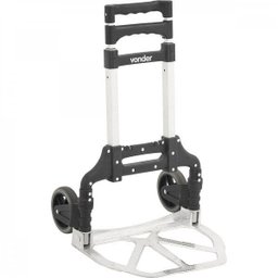 Carrinho dobrável de alumínio 60 kg Vonder - 2