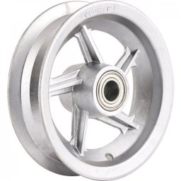 Aro de alumínio 8" com rolamento para pneus 325 ou 350 Vonder - 1