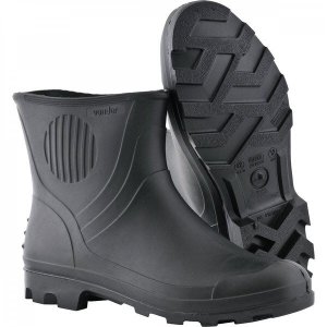 Bota de PVC preta cano 3/4 sem forro 43/44 Vonder