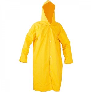 Capa para chuva de PVC com forro 110 m amarela G Vonder