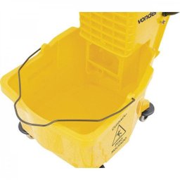 Carro/balde plástico para limpeza com espremedor 32 litros BEV 3200 Vonder - 4