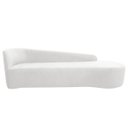 Ver imagem 3 de Kit Divã Recamier Orgânico França 220cm Lado Direito e Poltrona Amore Bouclé