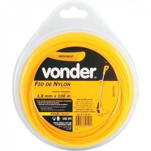 Fio de nylon 18 mm x 100 m redondo Vonder
