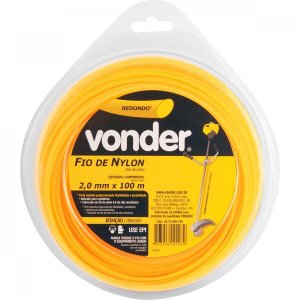 Fio de nylon 20 mm x 100 m redondo Vonder