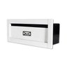 Caixa Correio techinox carta Luxo linear branca fosca pintura de alta resistência - 1