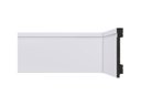 Ver imagem 1 de Rodape de Poliestireno 10cm Branco B104 Massa Escura Frisado - Santa Luzia