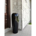 Ver imagem 2 de Vaso de Fibra de Vidro Estilo Vietnamita Preto 76x29cm