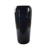 Vaso de Fibra de Vidro 63X28 cm Estilo Vietnamita Preto - 1