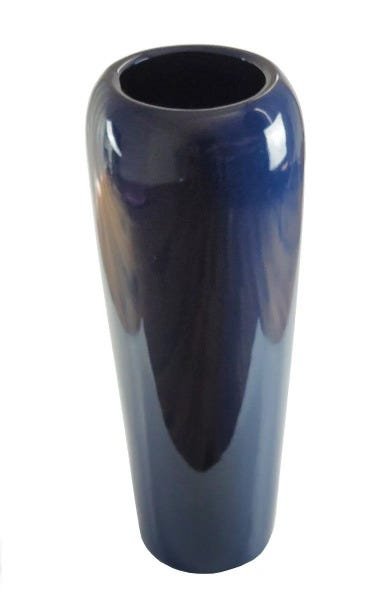 Vaso de Fibra de Vidro Vietnamita Azul 76x29cm Cachepot - 3