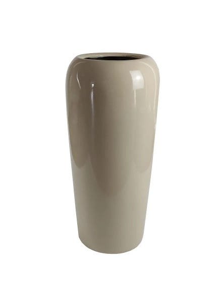 Vaso de Fibra de Vidro 63X28 cm Vietnamita Areia Cachepot - 3