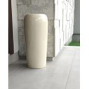 Ver imagem 2 de Vaso de Fibra de Vidro 63x28 Cm Vietnamita Areia Cachepot