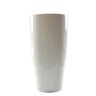 Vaso de Fibra de Vidro Branco 56X30 cm Estilo Vietnamita - 3