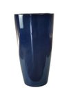 Ver imagem 1 de Vaso de Fibra de Vidro Azul 56x30cm Estilo Vietnamita Pilao