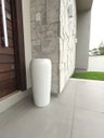 Ver imagem 4 de Vaso de Fibra de Vidro 63x28cm Estilo Vietnamita Branco