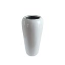 Ver imagem 3 de Vaso de Fibra de Vidro 63x28cm Estilo Vietnamita Branco