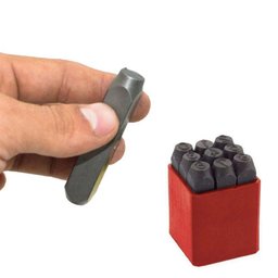 Punção Marcador Numérico 2,5 Mm 9 Peças - Rocast - 2