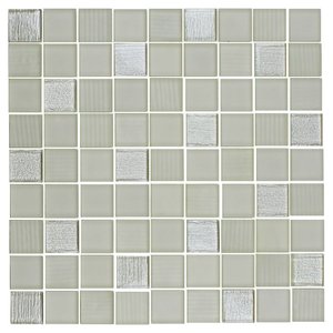 Pastilha de Vidro Chic 903 3x3 Placa 30x30cm - 1013023004