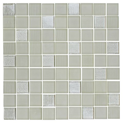 Pastilha de Vidro Chic 903 3x3 Placa 30x30cm - 1013023004